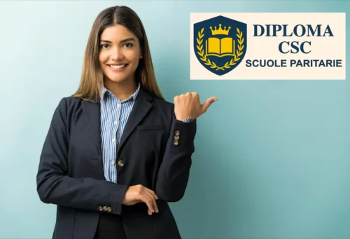 Studentessa del corso Amministrazione Finanza e Marketing online con diploma CSC scuole paritarie
