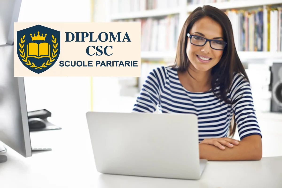 Studentessa segue corsi per diploma online a Grosseto con Diploma CSC