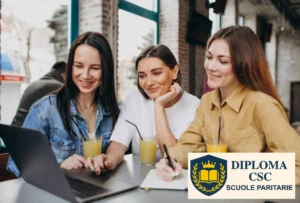 Studenti che effettuano l’iscrizione al recupero anni scolastici online con Diploma CSC.
