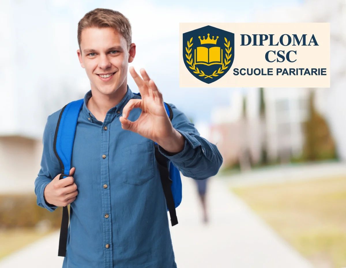 Studente recupera gli anni scolastici con Diploma CSC
